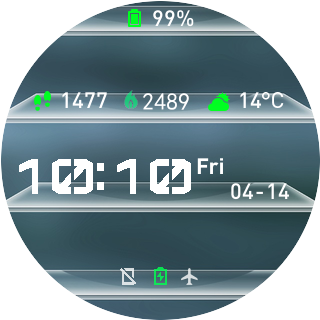 华米跃我Amazfit Pace, Stratos手表表盘