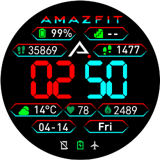 华米跃我Amazfit Pace, Stratos手表表盘