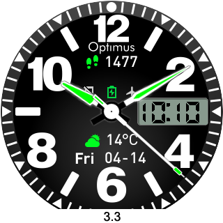 华米跃我Amazfit Pace, Stratos手表表盘