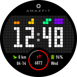 华米跃我Amazfit Pace, Stratos手表表盘