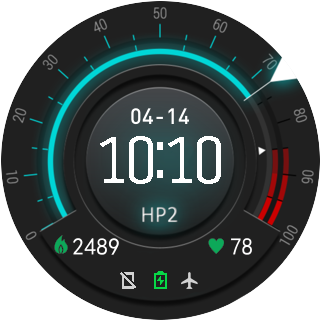 华米跃我Amazfit Pace, Stratos手表表盘