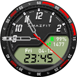 华米跃我Amazfit Pace, Stratos手表表盘