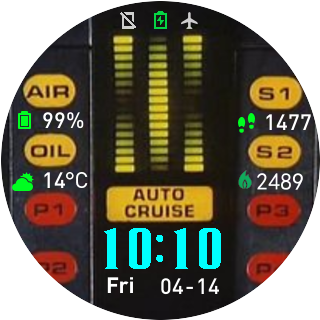 华米跃我Amazfit Pace, Stratos手表表盘