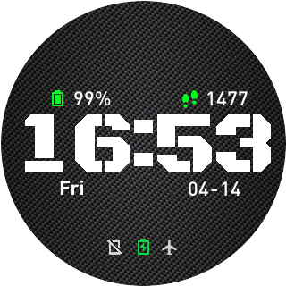 华米跃我Amazfit Pace, Stratos手表表盘