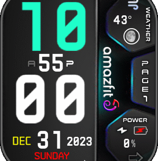 华米跃我Amazfit Bip 5 手表表盘