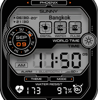 华米跃我Amazfit Bip 5 手表表盘