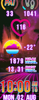 华米跃我Amazfit X 手表表盘