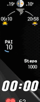 华米跃我Amazfit X 手表表盘