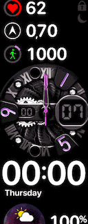 华米跃我Amazfit X 手表表盘