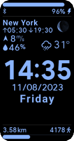 华米跃我Amazfit Band 7 手表表盘