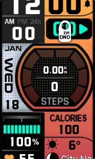 华米跃我Amazfit Band 7 手表表盘