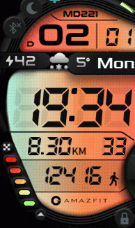 华米跃我Amazfit Band 7 手表表盘