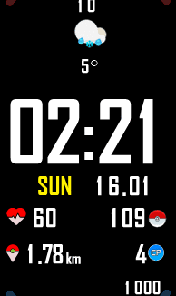 华米跃我Amazfit Band 7 手表表盘