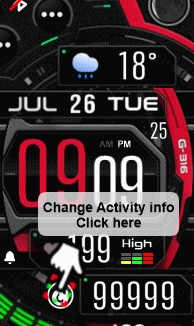 华米跃我Amazfit Band 7 手表表盘