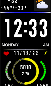 华米跃我Amazfit Band 7 手表表盘