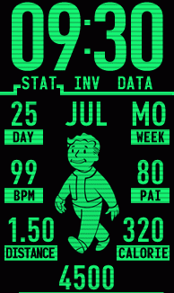 华米跃我Amazfit Band 7 手表表盘