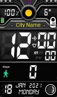 华米跃我Amazfit Band 7 手表表盘
