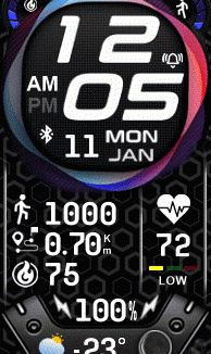 华米跃我Amazfit Band 7 手表表盘