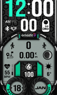 华米跃我Amazfit Band 7 手表表盘