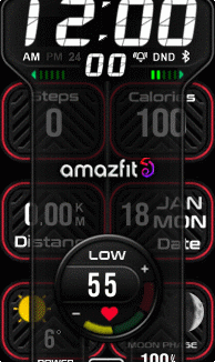 华米跃我Amazfit Band 7 手表表盘