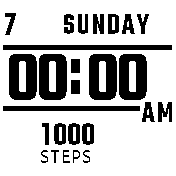 华米跃我Amazfit Bip手表表盘