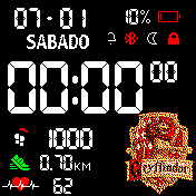 华米跃我Amazfit Bip手表表盘