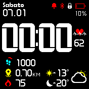 华米跃我Amazfit Bip手表表盘