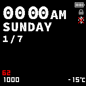 华米跃我Amazfit Bip手表表盘