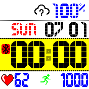 华米跃我Amazfit Bip手表表盘