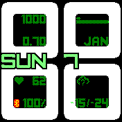 华米跃我Amazfit Bip手表表盘