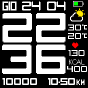 华米跃我Amazfit Bip手表表盘