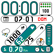 华米跃我Amazfit Bip手表表盘