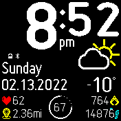 华米跃我Amazfit Bip手表表盘