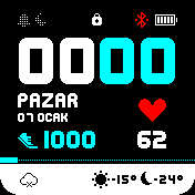 华米跃我Amazfit Bip手表表盘