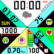 华米跃我Amazfit Bip手表表盘