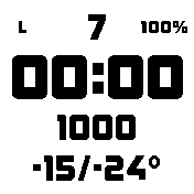 华米跃我Amazfit Bip手表表盘
