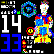 华米跃我Amazfit Bip手表表盘