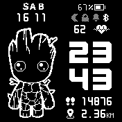 华米跃我Amazfit Bip手表表盘