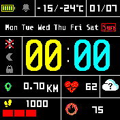 华米跃我Amazfit Bip手表表盘
