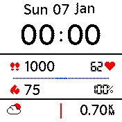 华米跃我Amazfit Bip手表表盘