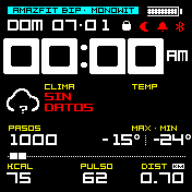 华米跃我Amazfit Bip手表表盘