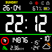 华米跃我Amazfit Bip手表表盘