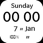 华米跃我Amazfit Bip手表表盘