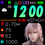 华米跃我Amazfit Bip手表表盘