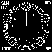 华米跃我Amazfit Bip手表表盘