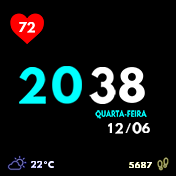 华米跃我Amazfit Bip手表表盘