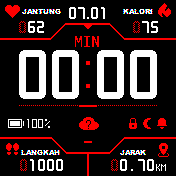 华米跃我Amazfit Bip手表表盘