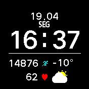 华米跃我Amazfit Bip手表表盘