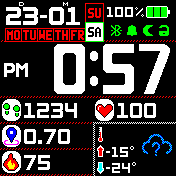 华米跃我Amazfit Bip手表表盘