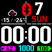 华米跃我Amazfit Bip手表表盘
